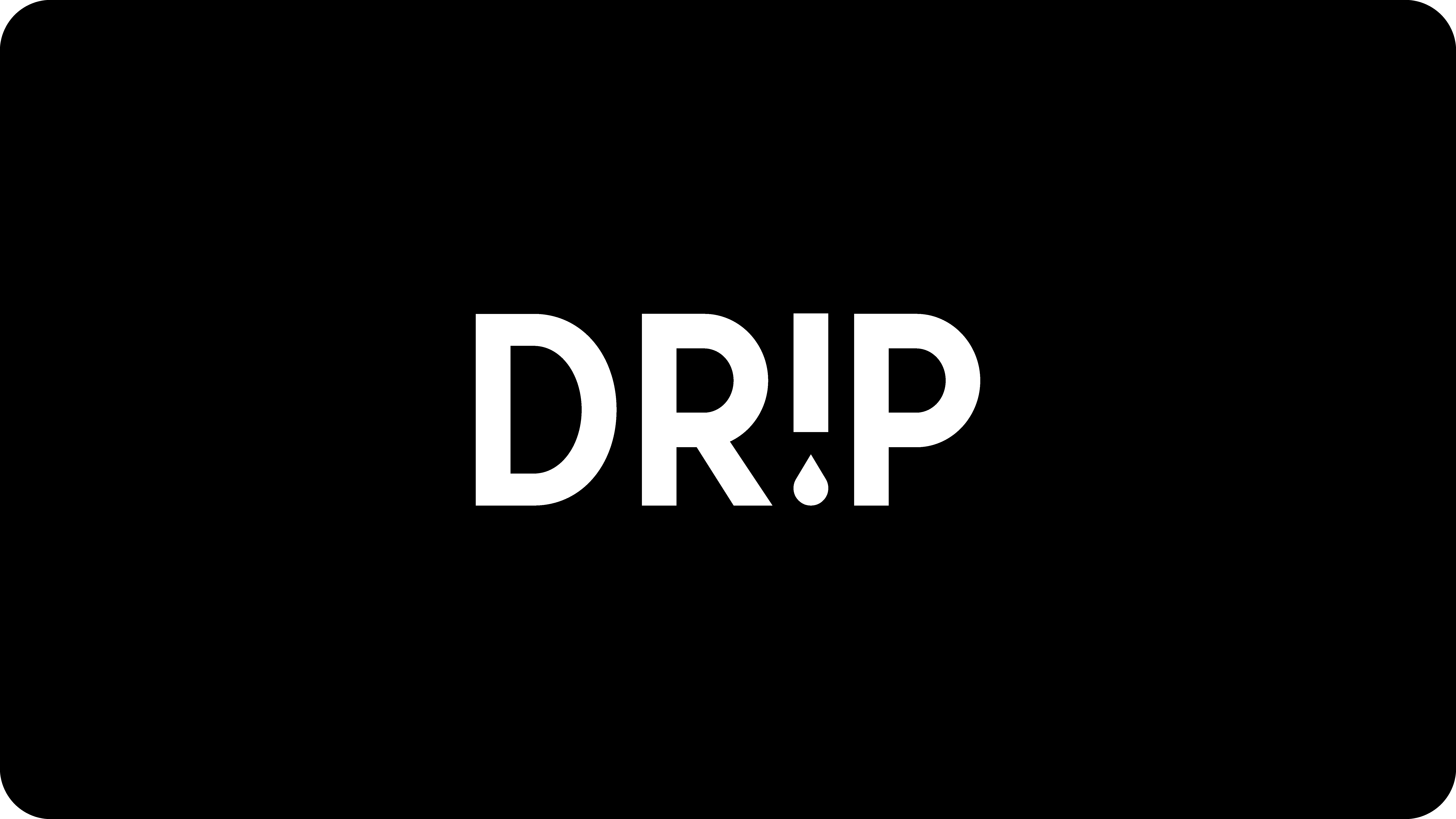 DRIP BLACK LOGO