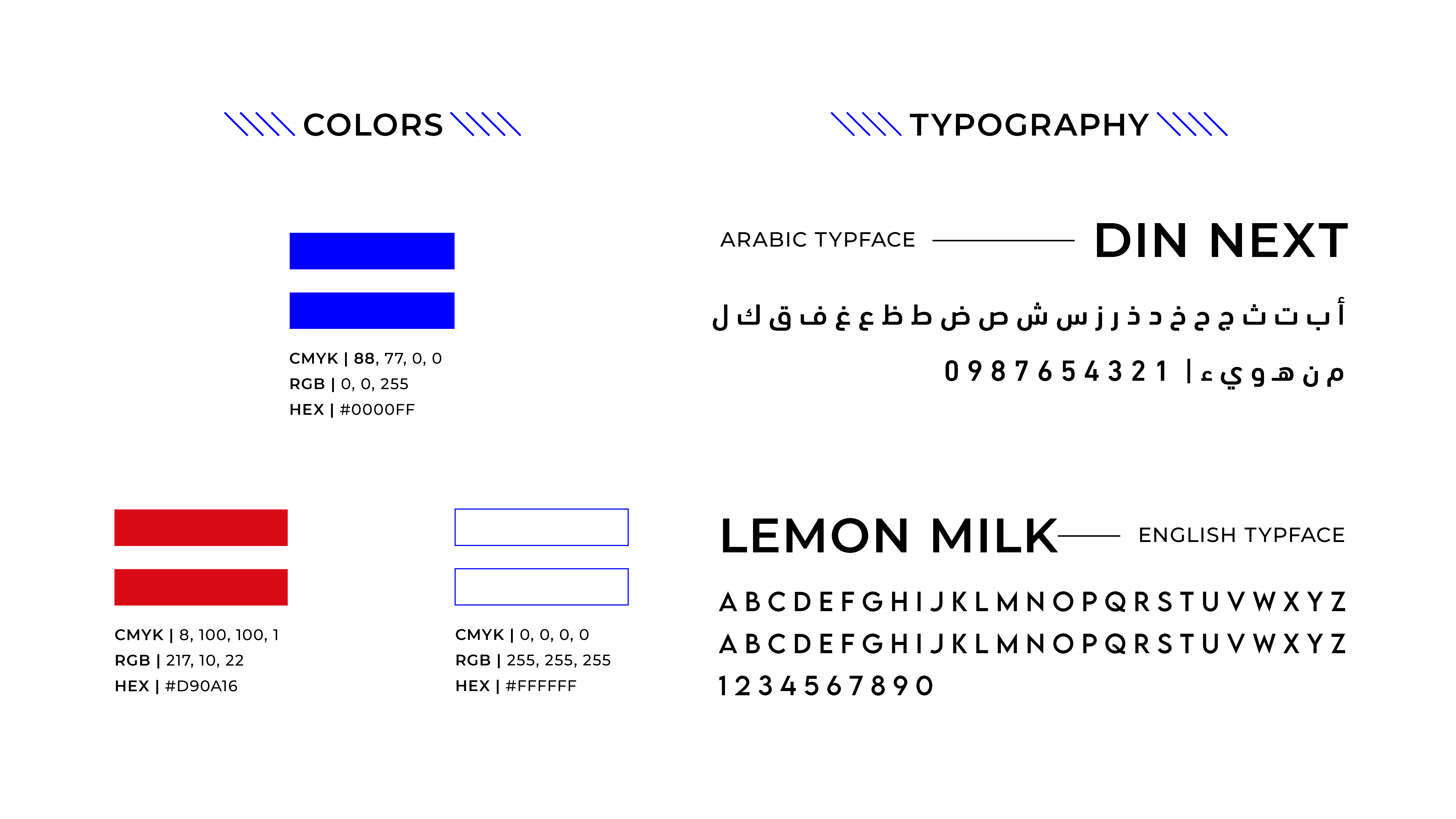 EQUAL COLORS AND TYPOGRAPHY